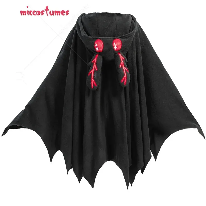 عباءة بقلنسوة على شكل حيوان كيب من miccostumes Uninex أزياء تنكرية لحفلات الهالوين وعيد الميلاد؛ 6، r'8؛ p'
