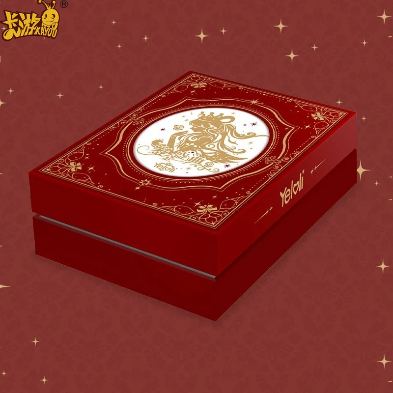 KAYOU Genuine Ye Luoli Gilding Ceremony Original Box Card New Year Gift New Year Collection Card Peripheral Toy Flash Card Gift