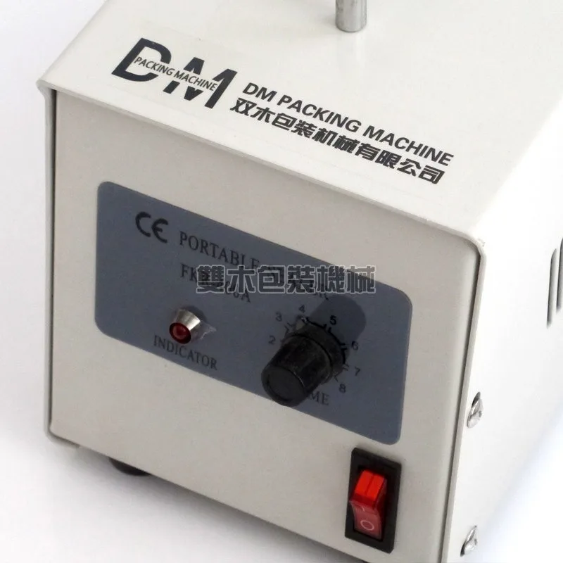 Double wood FKR-400A instant heat clamp sealing machine polyethylene plastic film PE bag greenhouse film heat sealing machine