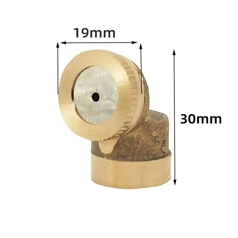 High Performance Brass Spray Nozzle for Farming Dust Suppression Mist Atomization Irrigation and Cooling Needs