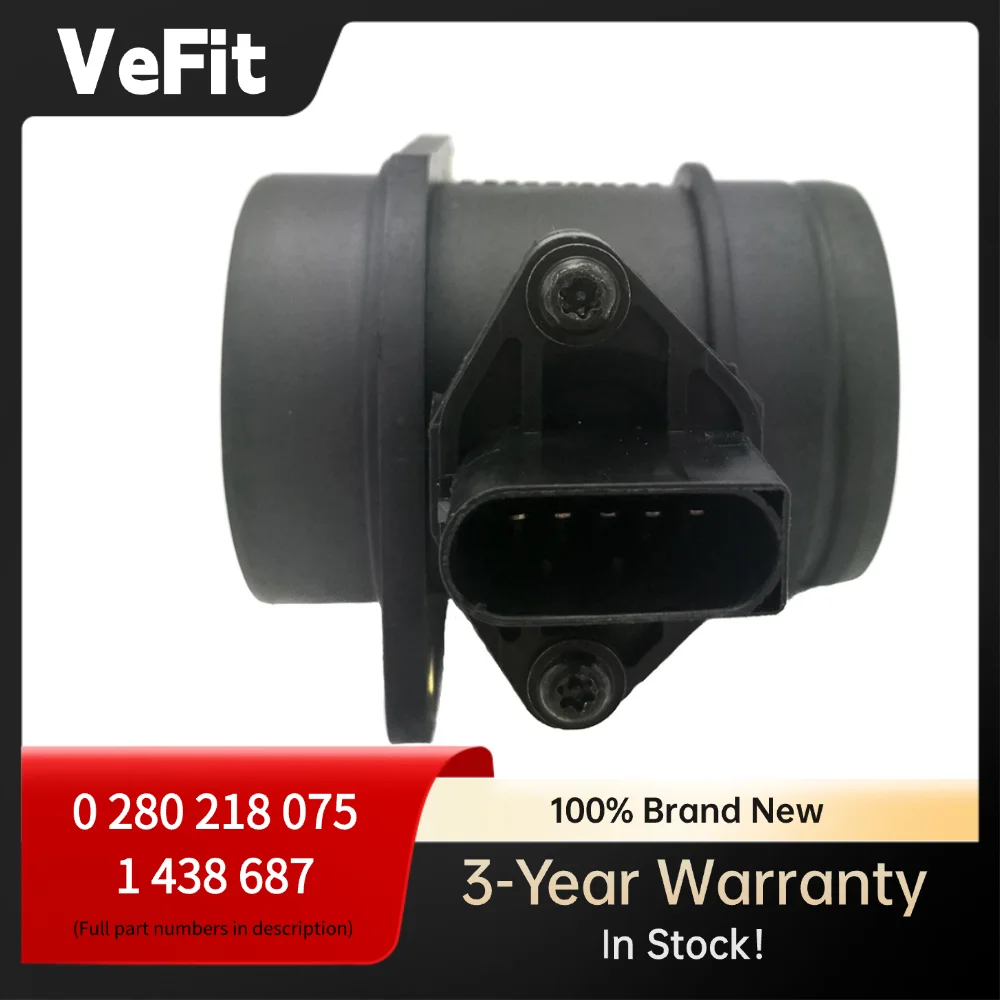 

Mass Air Flow Sensor MAF 0280218075 13627566986 for BMW 1 Series E87 116i 3 Series E46 E90 316i 318i 1.6L 1.8L 2.0L 2000-2013
