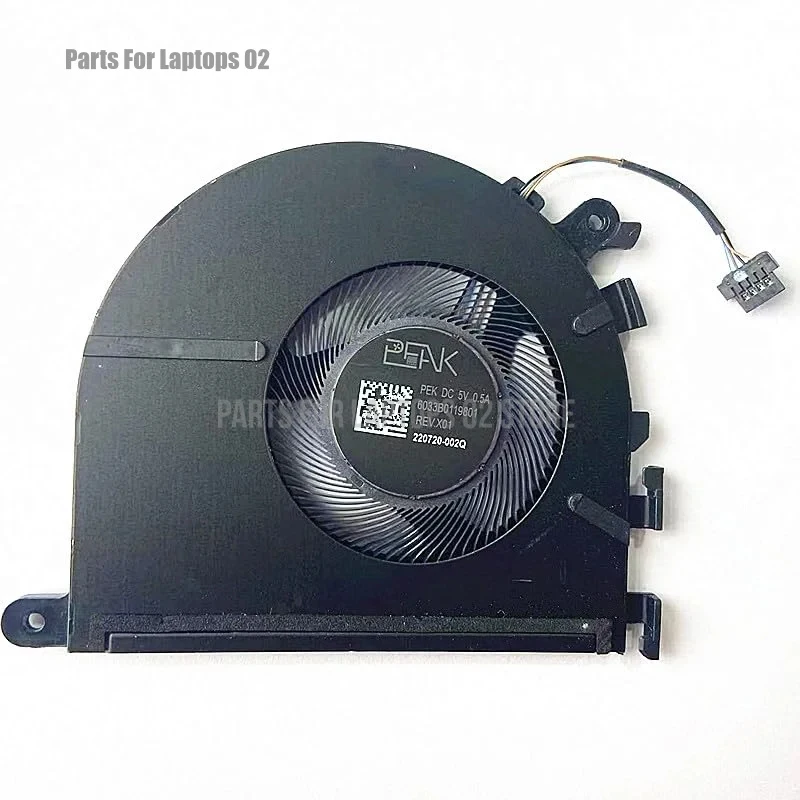 L Laptop CPU Cooling Fan for HP Envy 14-EP EP0033CI Grade-A TPN-I142 6033B0119801 B6005ASHNF2200TN