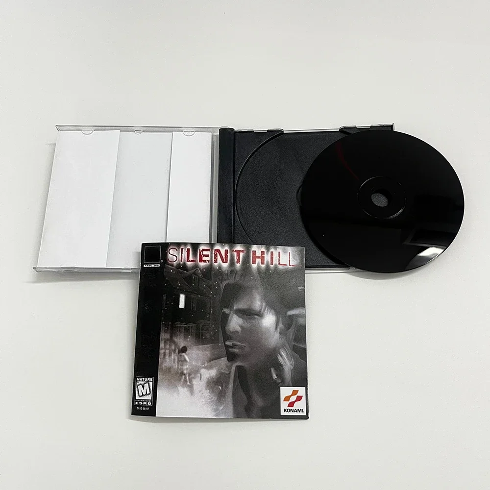 PS1 سايلنت هيل/تومبا نسخة المضغوط مع لعبة القرص اليدوي حرق القرص المضغوط فتح وحدة التحكم سائق بصري ريترو لعبة فيديو قراءة القرص المضغوط