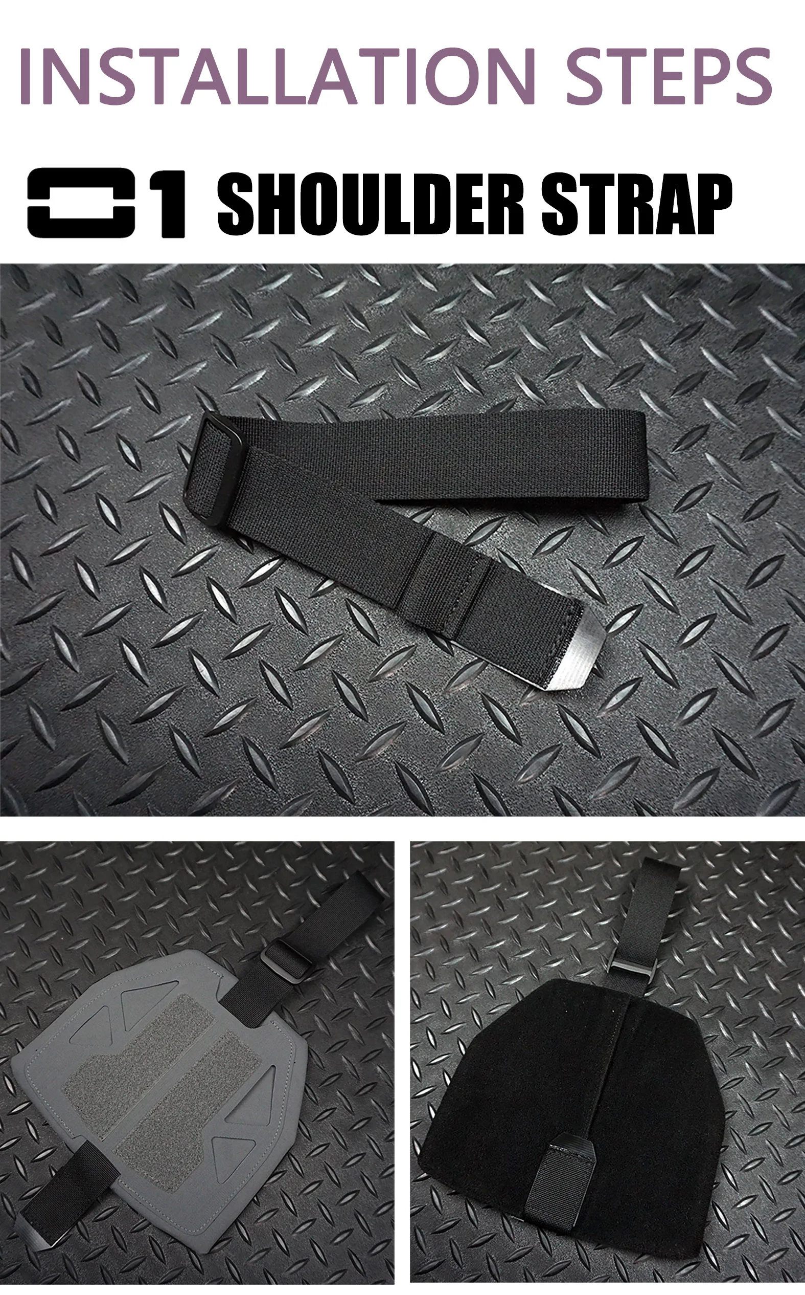DMGear Schulterpanzer Taktische Jagdausrüstung Ausrüstung Weste Zubehör Schutz Airsoft Molle Nylon Universal – Detail 7