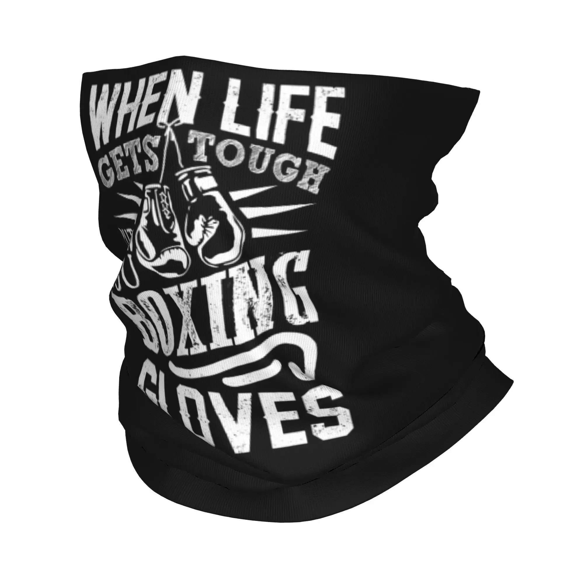 

Боксерские перчатки, бандана, чехол на шею, шарф с принтом, теплая повязка на голову для бега для мужчин и женщин, дышащая для взрослых