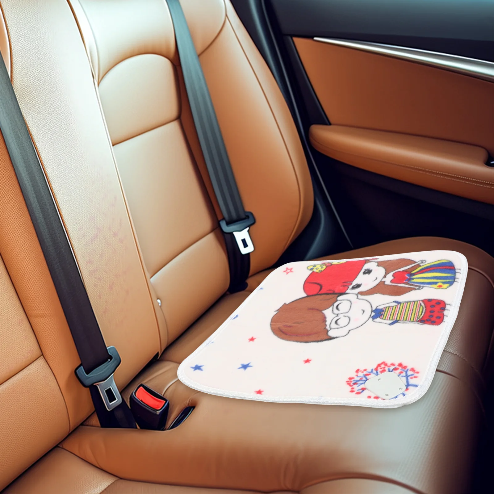 

12V Heated Seat Cushion for Car Premium Electric Heating Pad Fast Warm Winter Comfort with Adjustable Temperature Auto Heat Mat