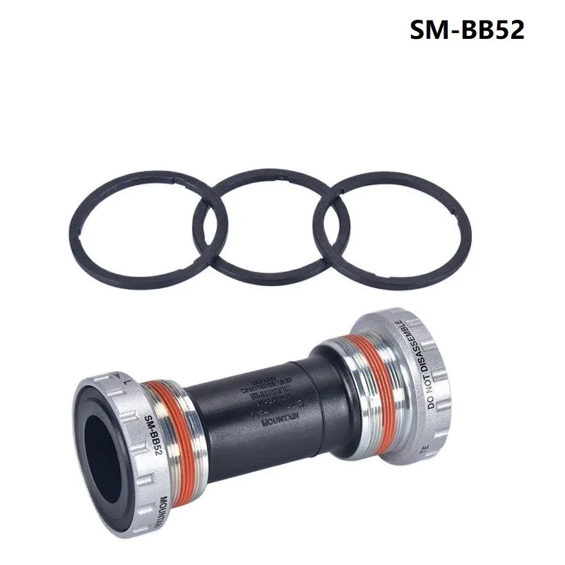 SHIMANO Deore SM BB52 Hollowtech II Mountain Bike Bottom Bracket 68/73mm BB52 Bottom Bracket