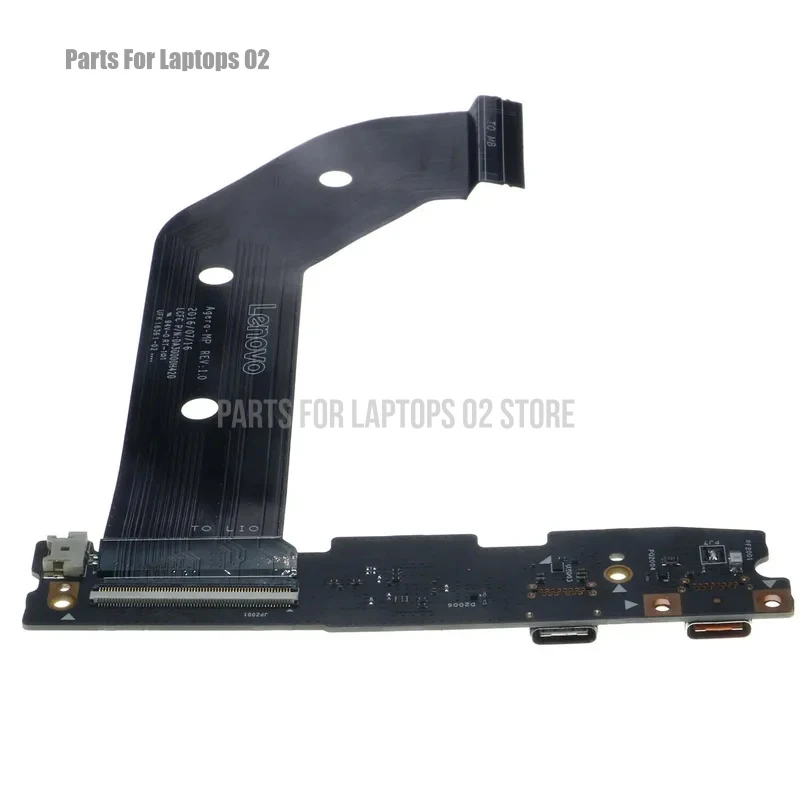 p Replacement  Laptop Charging Port USB Type-C Board with Cable for Lenovo YOGA 910-13IKB 80VF NS-A901