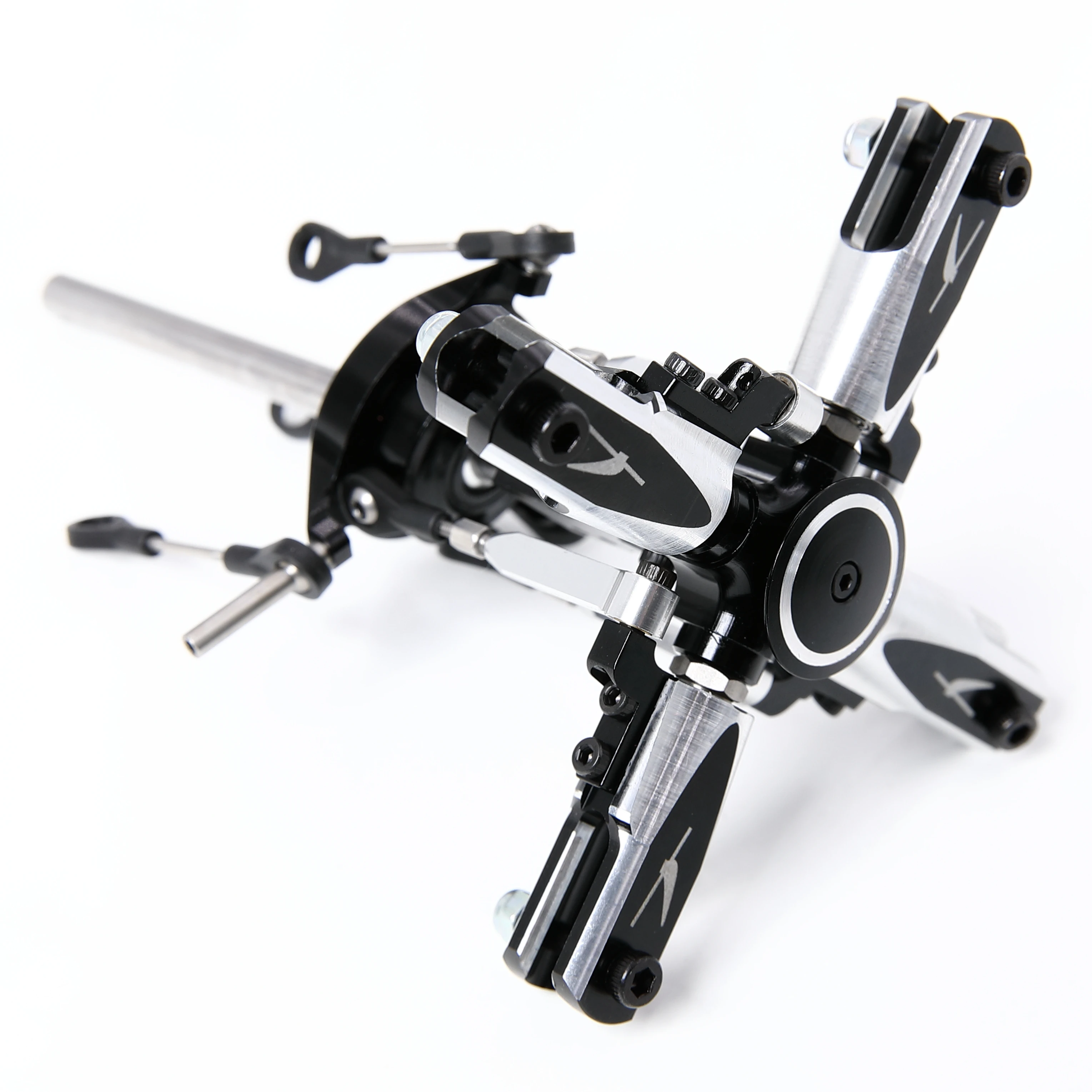 RC Hubschrauber T-rex 450 Flybarless 4-Blatt-Hauptrotorkopf für Align Trex 450 PRO V3 Upgrade-Ersatzteil – Detail 1