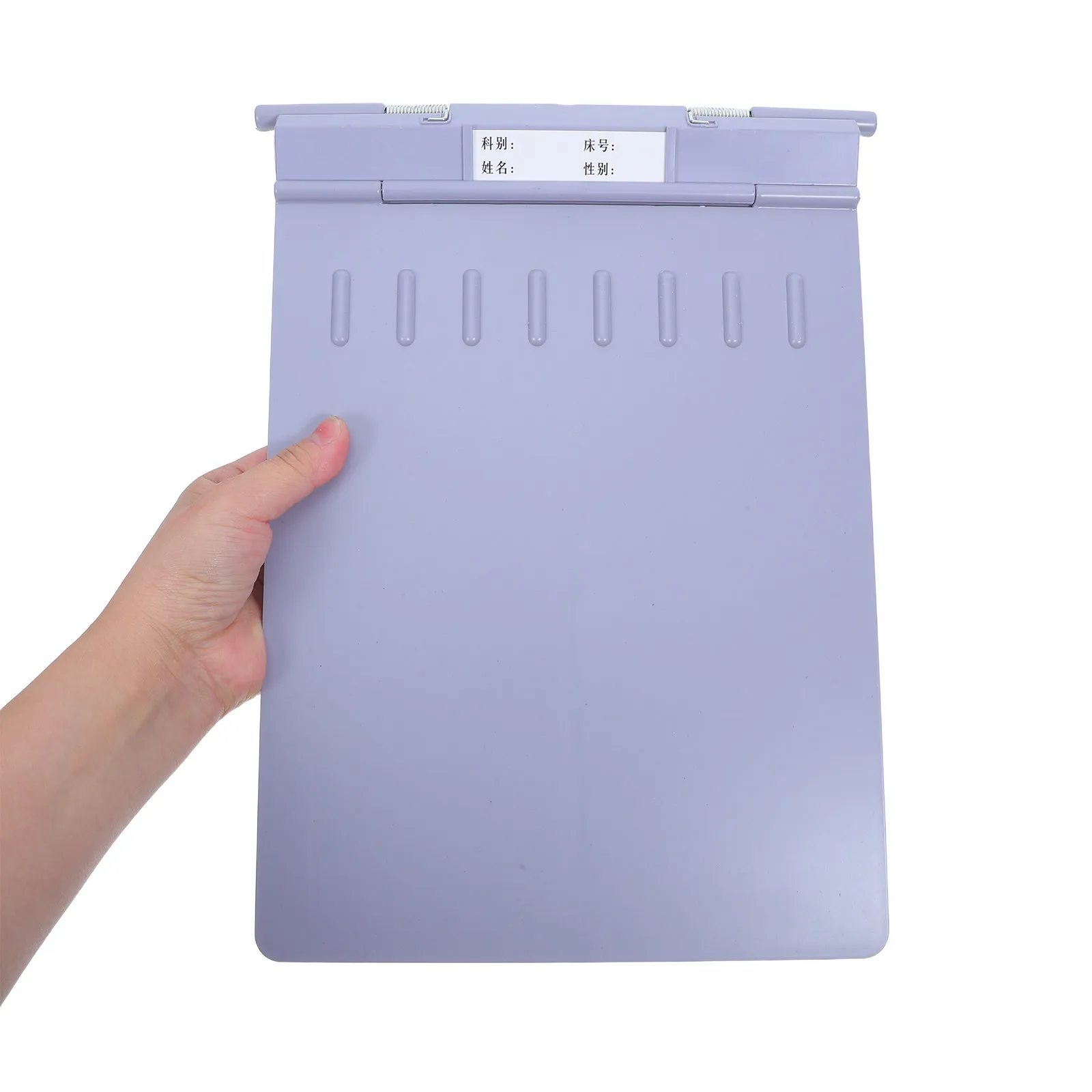 

Clipboard Plastic Chart Holder with Cover Waterproof Lightweight Design for Patient Files Nursing Station Document