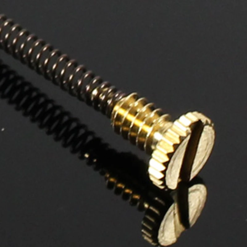 10pcs Metal Spring Screw For Zippo Gas Lighter Universal Replacement Inner Insert Case Part DIY Repair Accessory Size 50*2.5mm
