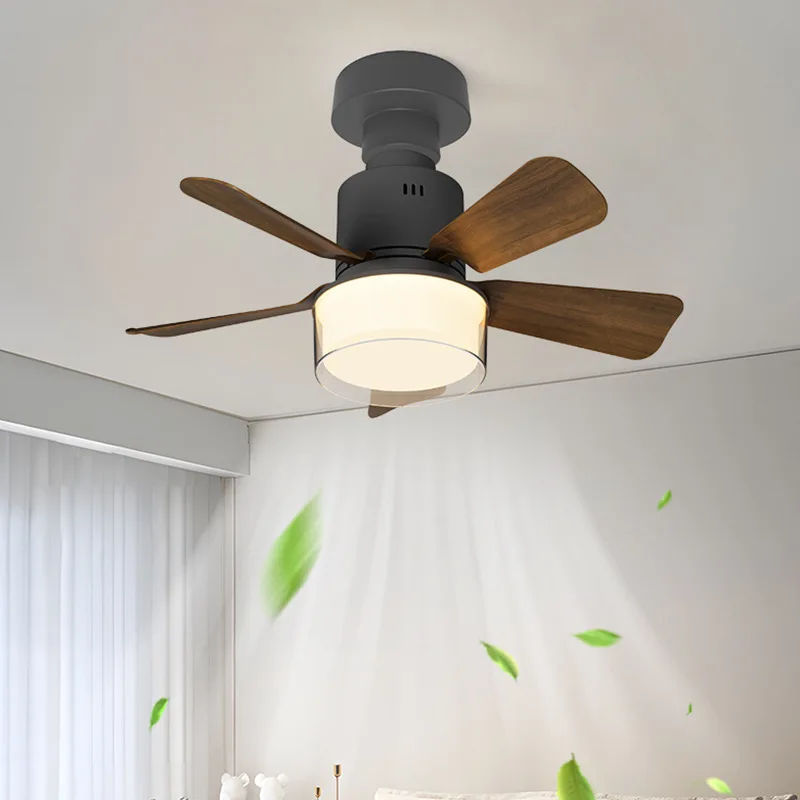 2025 New Modern LED Home Fan Light E27 Removable Fan Commercial Lighting Ceiling Fan Light for Bedroom Living Room
