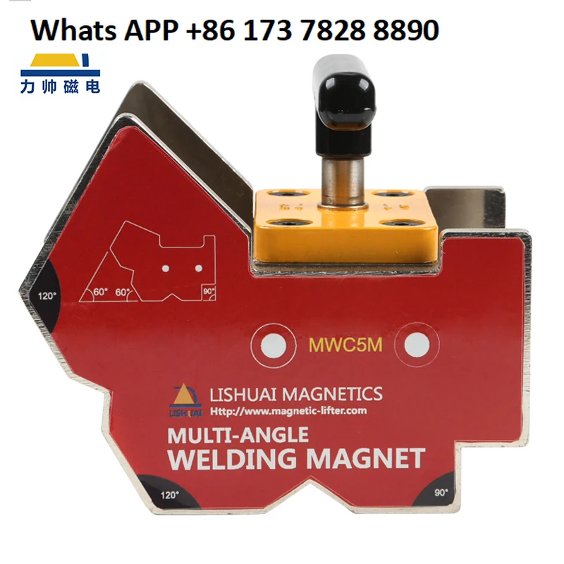 

Lishuai MWC5 multi-angle magnetic welding fixture 90 degrees 120 degrees 60 degrees angle welding fixture