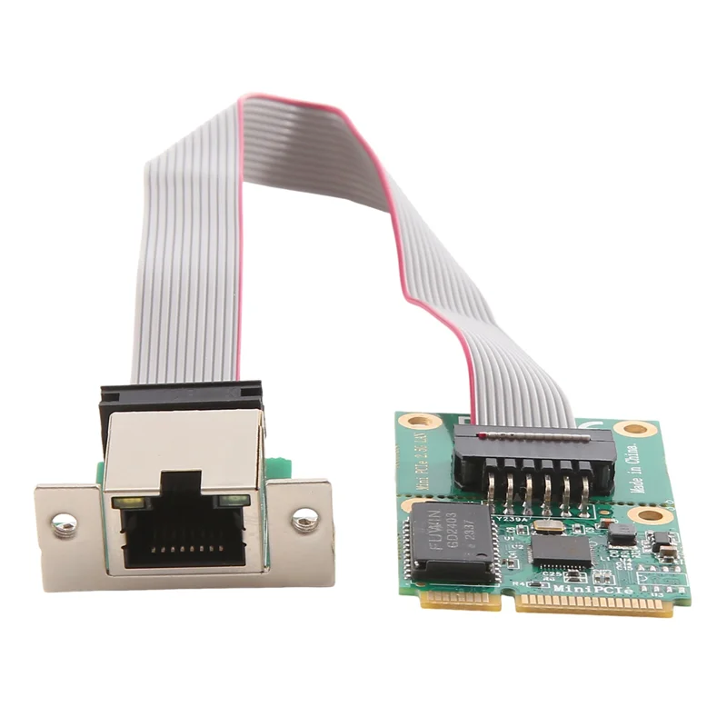 

AP-Mini Pcie 2.5G Ethernet-карта Сетевой адаптер RJ45 Гигабитный сетевой адаптер Комплект деталей Mini Pci-E 2500 Мбит/с RJ45 LAN-контроллер C
