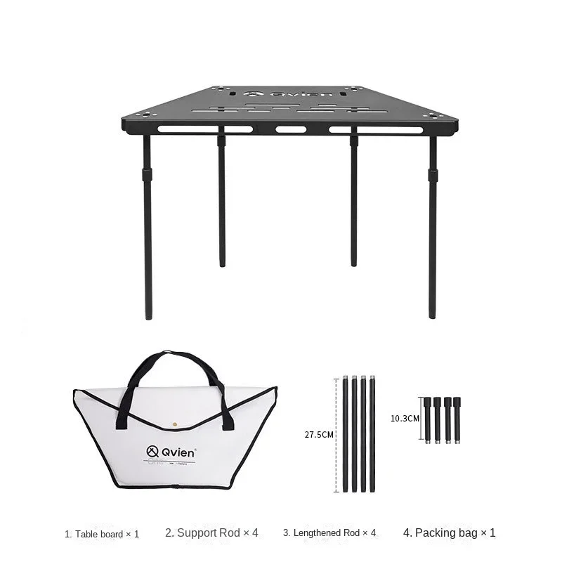 

Outdoor Aluminum Alloy Variable Combination Barbecue Multi-functional Table Portable Outdoor Camping Splicing Stove Table