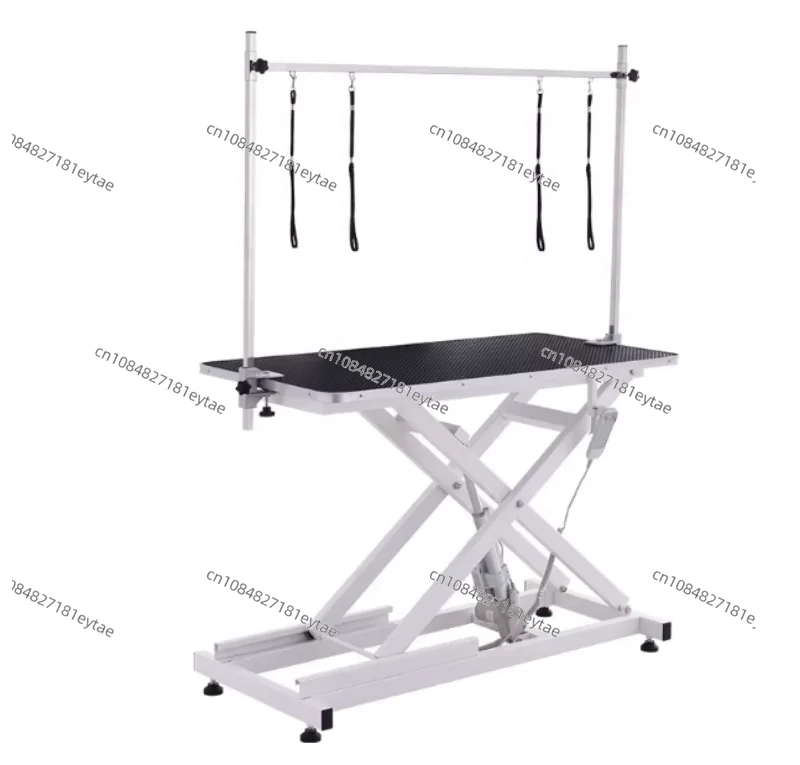 Pet hydraulic lift beauty table gantry cat dog bath folding