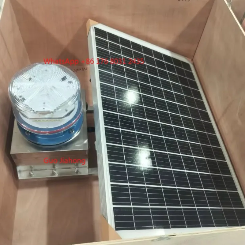 

LED Obstruction Lighting for Renewable Energy Aerial Navigation Medium Intensity Solar L-864/L-865 Beacon Obstruction Lights