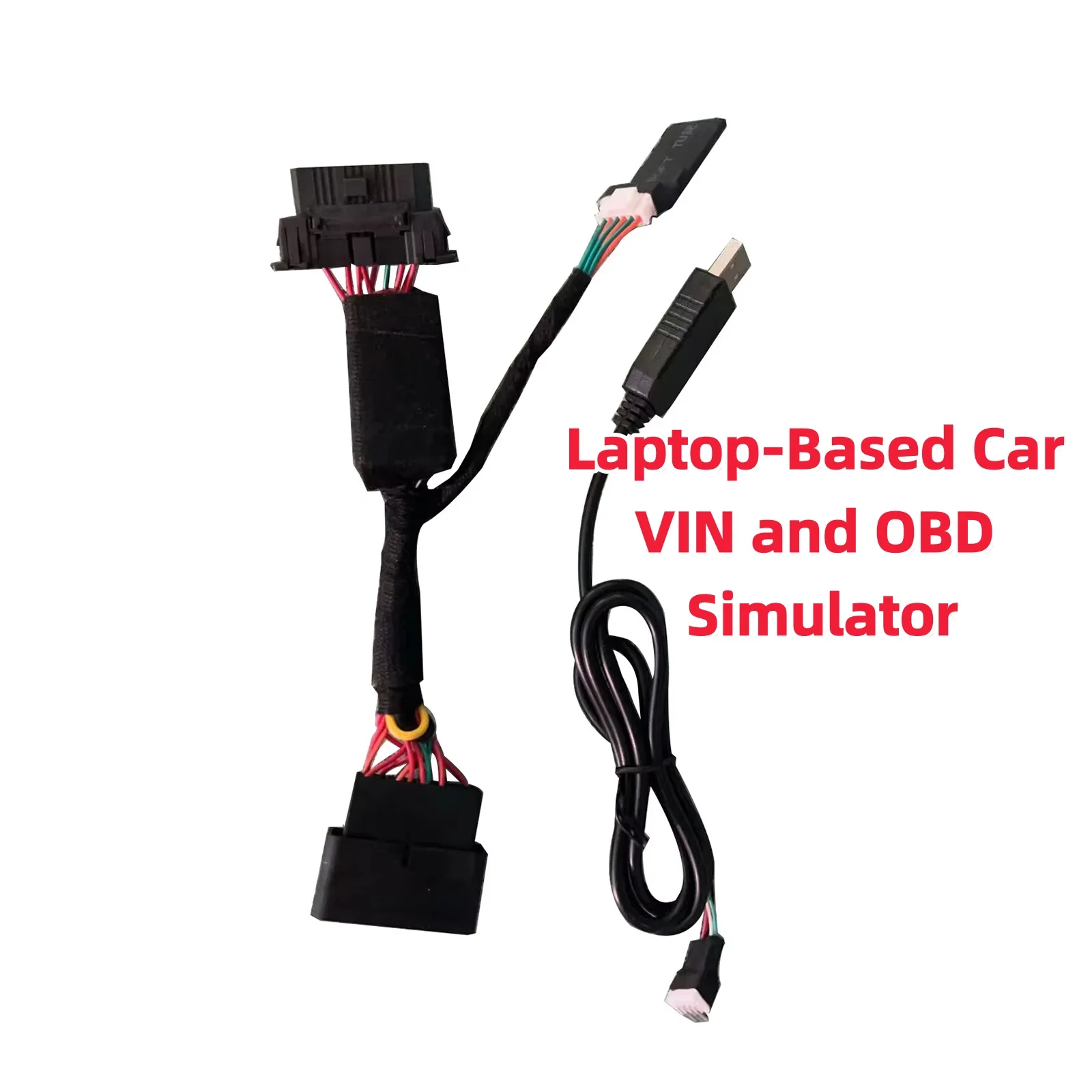 Laptop-Based Car VIN and OBD Simulator: CAN Frame Number Modification, Compatible with 500KBS, 11/29-bit Frames