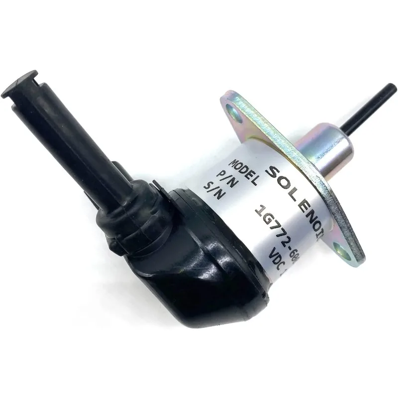 MUGURO 1G772-60010 Fuel Shut Off Solenoid 1G772-60012 1G772-60013 1G772-60014 for Kubota V2607 V3300 V3600 Engine 12VDC