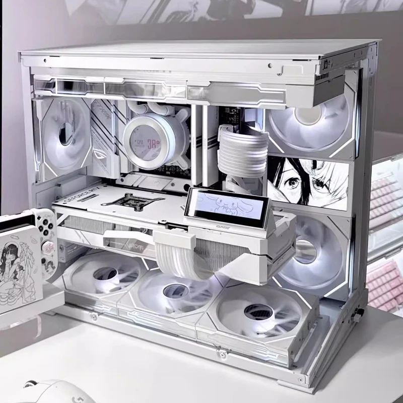 High-end sea view room computer host 9800X3D 5080 high-value desktop