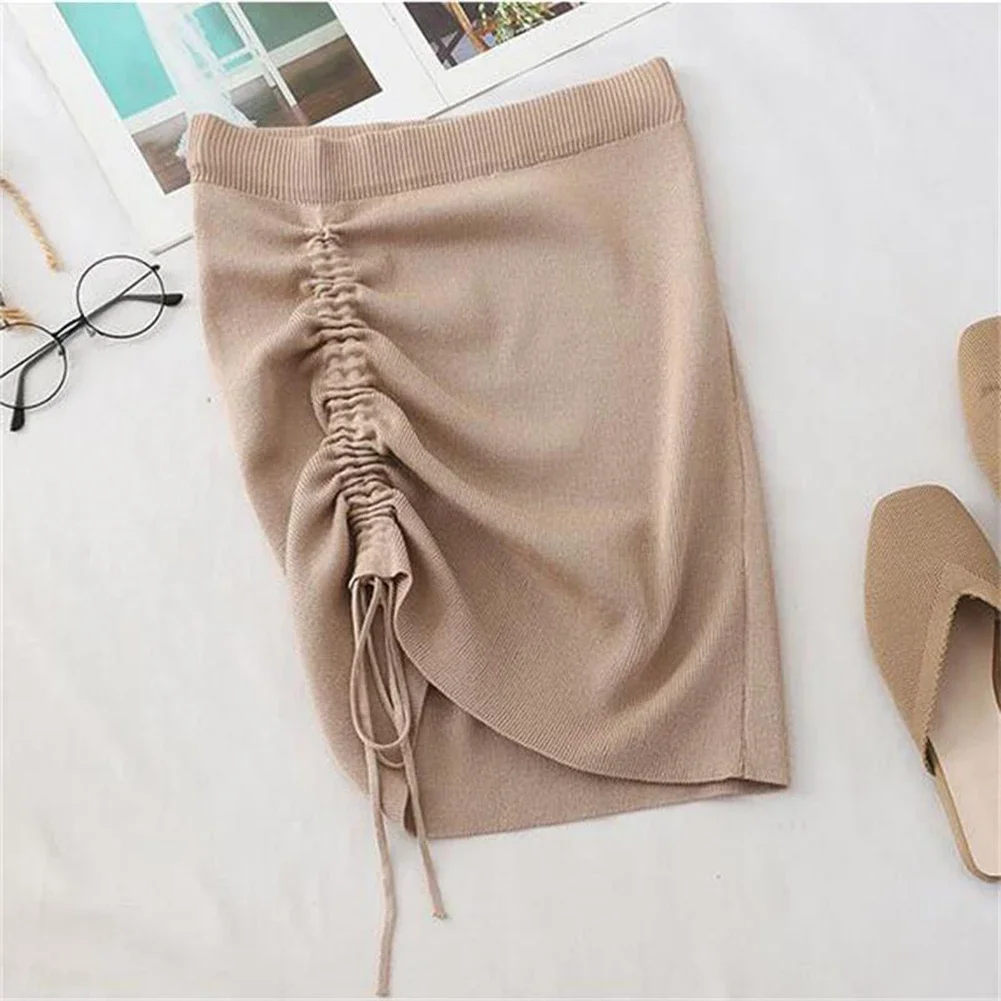 Moderate Elasticity High Waist Elastic High Waist Elastic Elastic Fashionable Girl Waist High Waist Elastic Knit