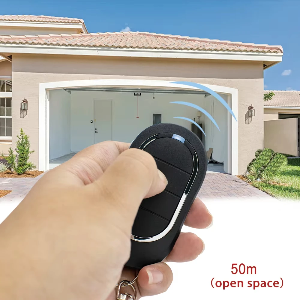 Hot Sale Alutech AT-4n Remote Control 433.92MHz 4 Buttons Garage Door Learning Code Barriers Automation Keychain Automatic