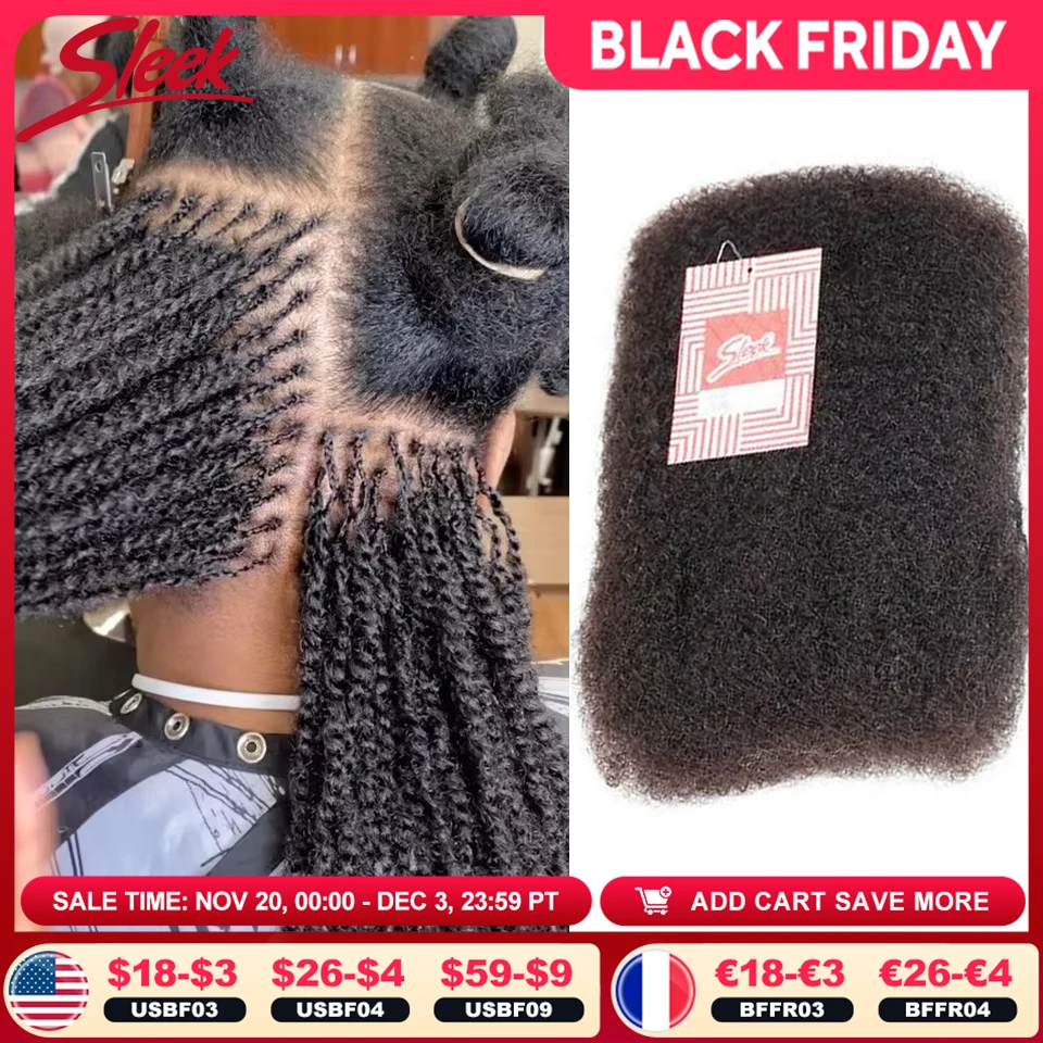 ผมแท้แบบ Afro Kinky Curly สำหรับถักเปีย ต่อผมแบบหยิก ผมเปรูสำหรับต่อผมเดรดล็อค สร้างเดรดล็อค