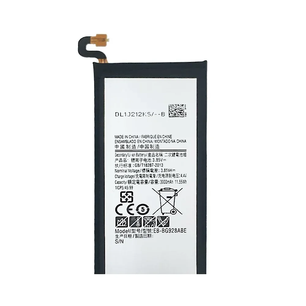 EB-BG928ABE Battery For Samsung S6 Edge Plus G9287C G9287 G928 G928V G928P G928R S6 Edge+ G928F G928G Phone Bateria+Tool