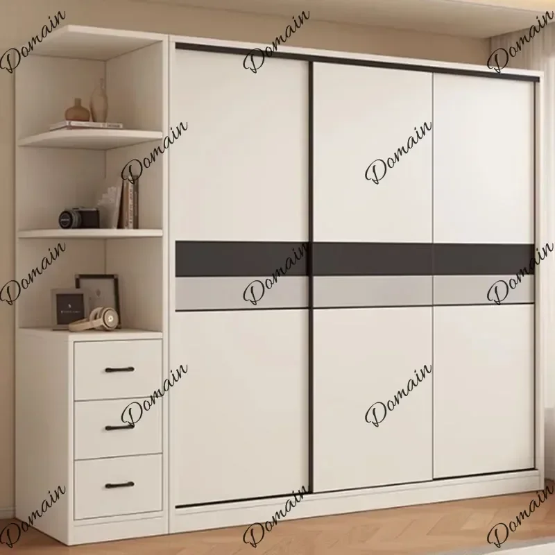 SM Decoration Chinese Closet Creative Cheap Design Beauty Wooden Big Size Events Fabric Wardrobe Cupboard Muebles Home Furniture