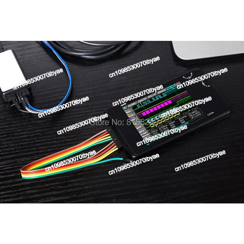 محلل منطق رقمي صغير DSO LA104 شاشة 2.8 بوصة 4 قنوات SPI IIC UART قابل للبرمجة 100 ميجا هرتز معدل أخذ العينات القصوى #5