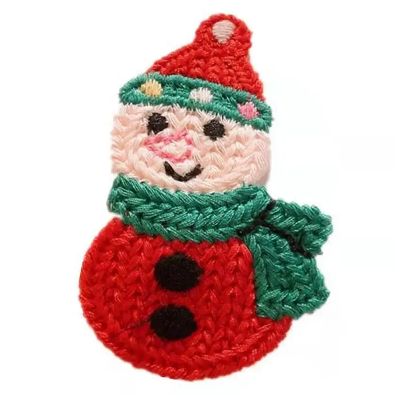 Hairpin Easy To Carry Convenient Headgear Festive Hairpins Childrens Headwear Not Harmful To Hair Cozy Snowman Hairpin Durable image 5