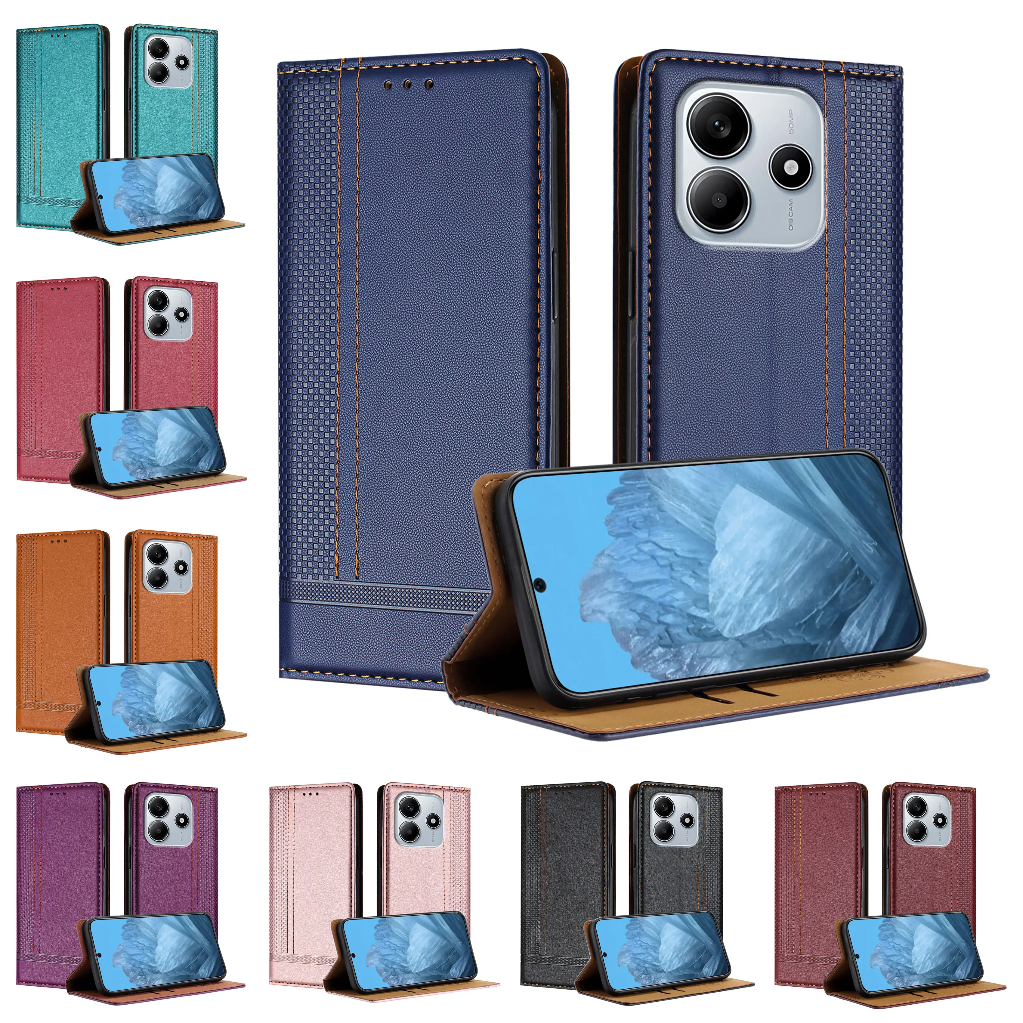 Magnetic Leather Wa… - image