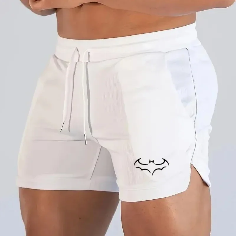 New Summer Men's Running Shorts Single Layer Mesh Quick Drying Breathable Fitness Training Shorts Men's Running Fitness Shorts