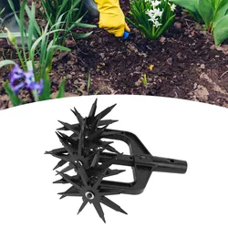 Garden Aerator Garden Soil Scarifier Wear Resistant 2 in 1 Ventilated Scarifier Rotary Tiller for Garden Rotary Cultivator Tool