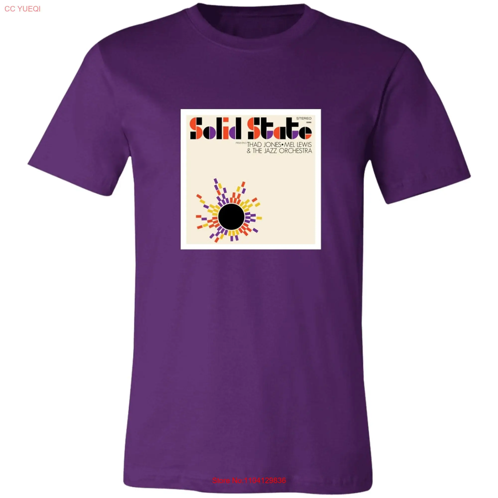 Thad Jones Mel Lewis SOLID STATE by Sam Suliman 1966 Jersey  T Shirt long or short sleeves