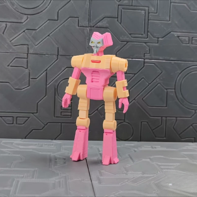 شخصية كلاسيكية لفيلم Autobots G1 ثلاثية الأبعاد - Kranix - لعبة مجسمة قابلة للجمع متعددة المفاصل