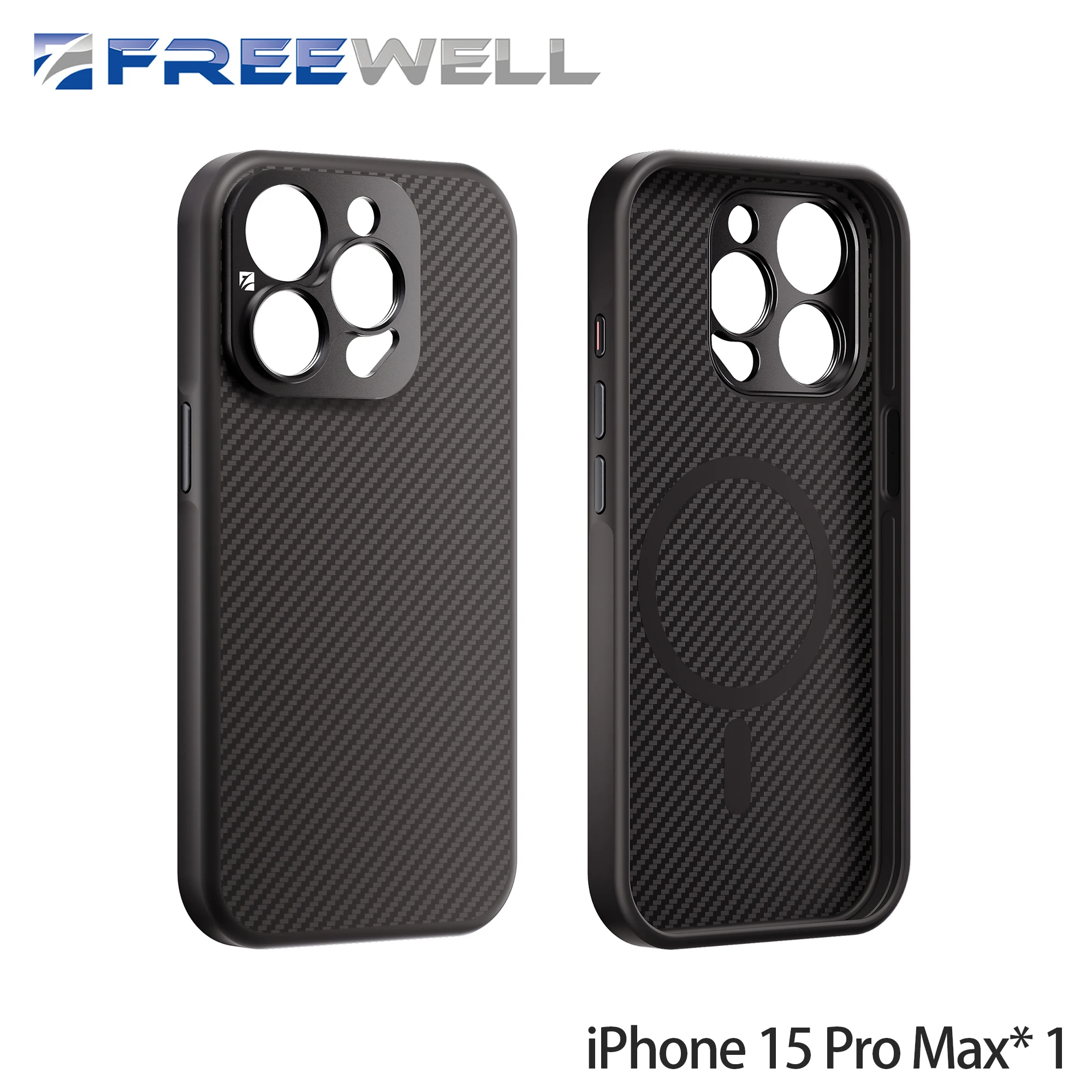 Freewell 17mm Mount iPhone Case voor iPhone 17/16/15/14/13 Pro & Pro Max Telefoon Case Compatibel Fotografische Lens Filter Accessorie