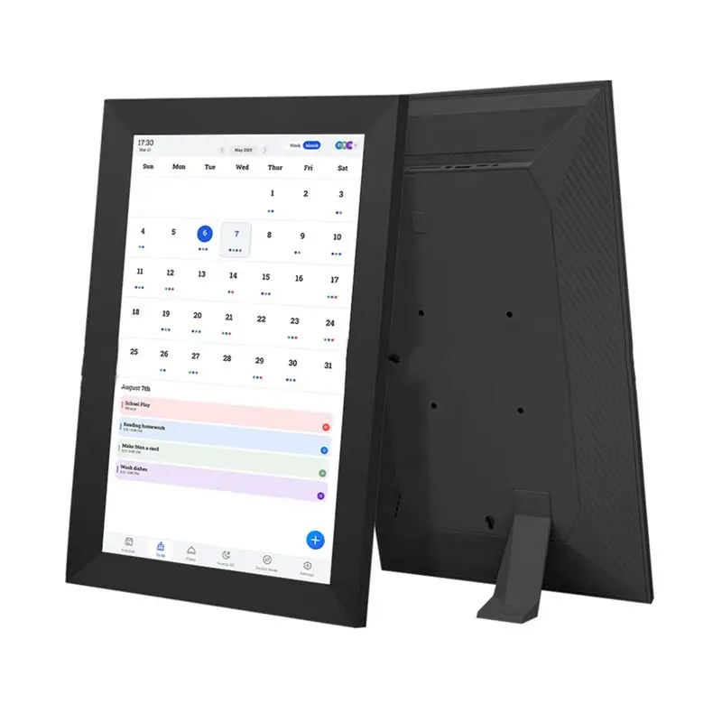 AC57-15.6In Digital Calendar Chore Chart WIFI HD Interactive Touchscreen Smart Family Planner Hearth Digital Calenda