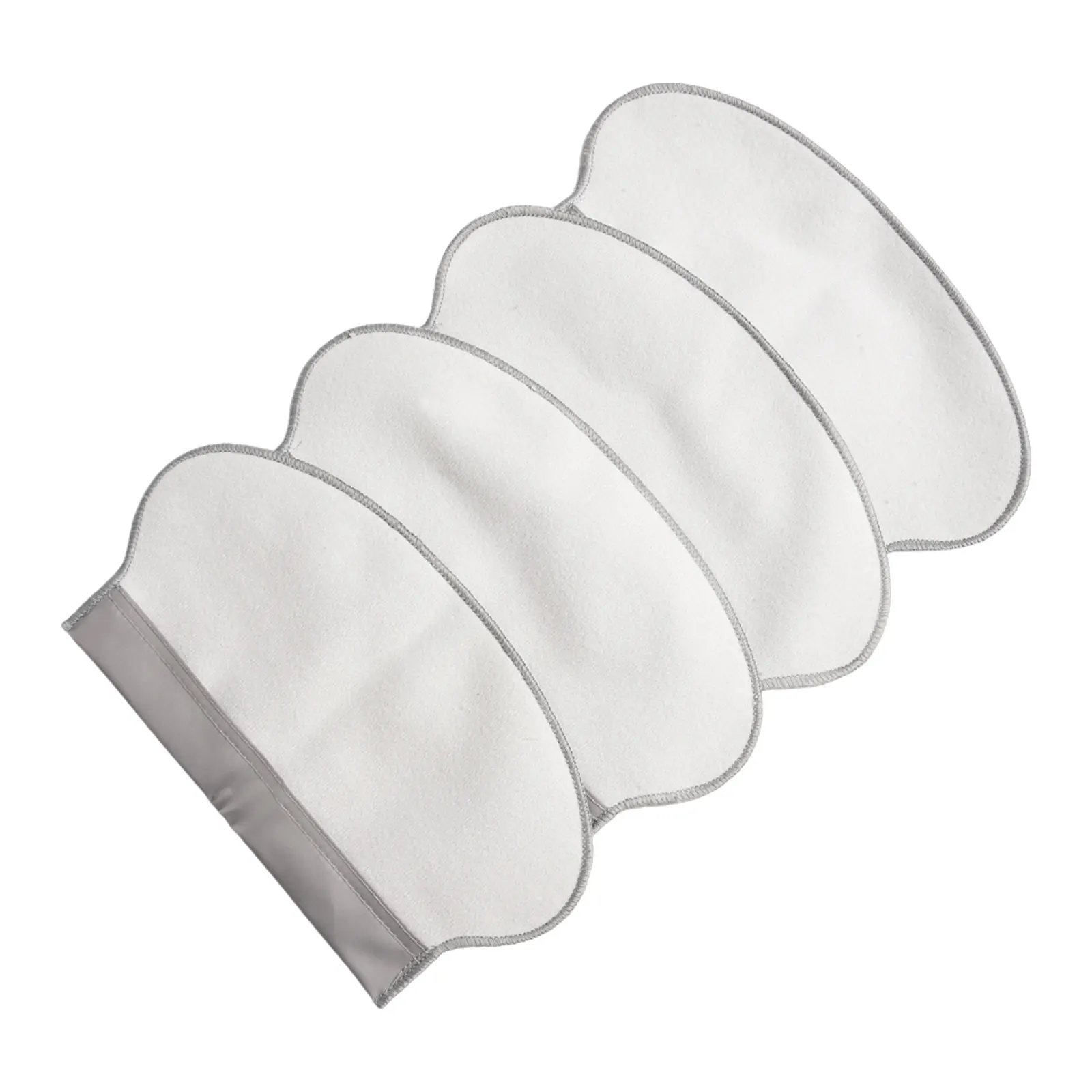 Replacement Mop Cloth For Pads for Midea M6 VCR21LDSW Robot Vacuum 4 or 10 Pack of Microfiber Cloths for Spotless Cleaning