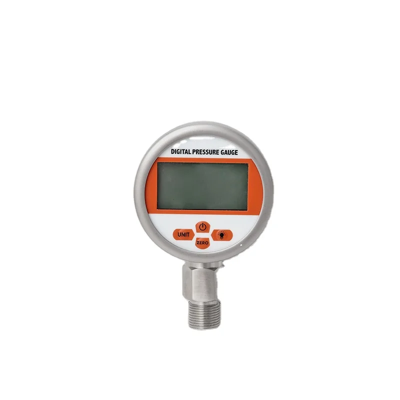 

WTsensor CE RoHS 4 digits LCD showing 0MPa to 100MPa Battery powered Digital oil Pressure Gauge