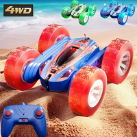 NEW RC Stunts Cars Children Double Sided Flip 2.4G Remote Control 360 Deree Rotation Off Road Drift RC Car Gifts For Boys Adults
