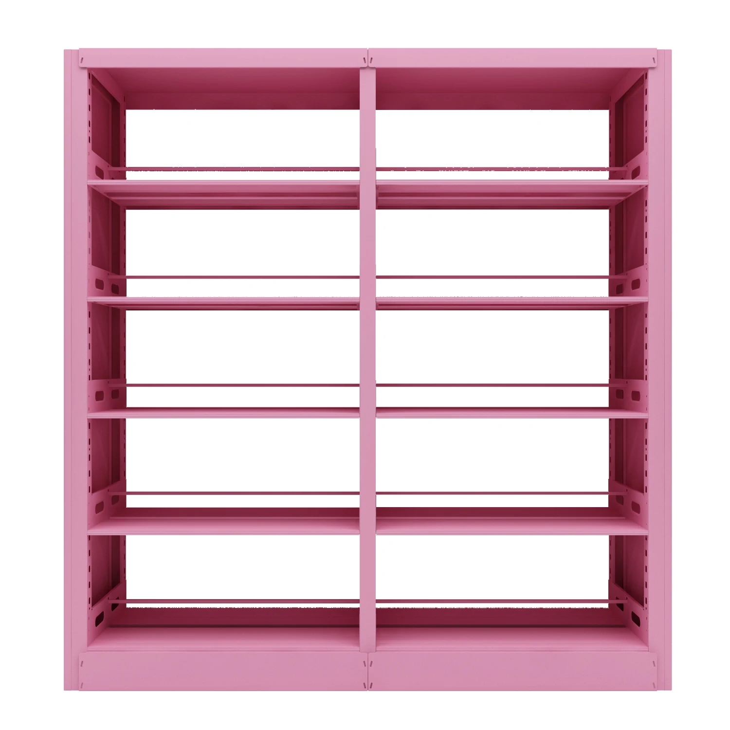 Houseuse Steel And Iron Bookshelves, Floor-standing Storage Racks, Simple Design Children's Bookcases, Supermarket Shelves