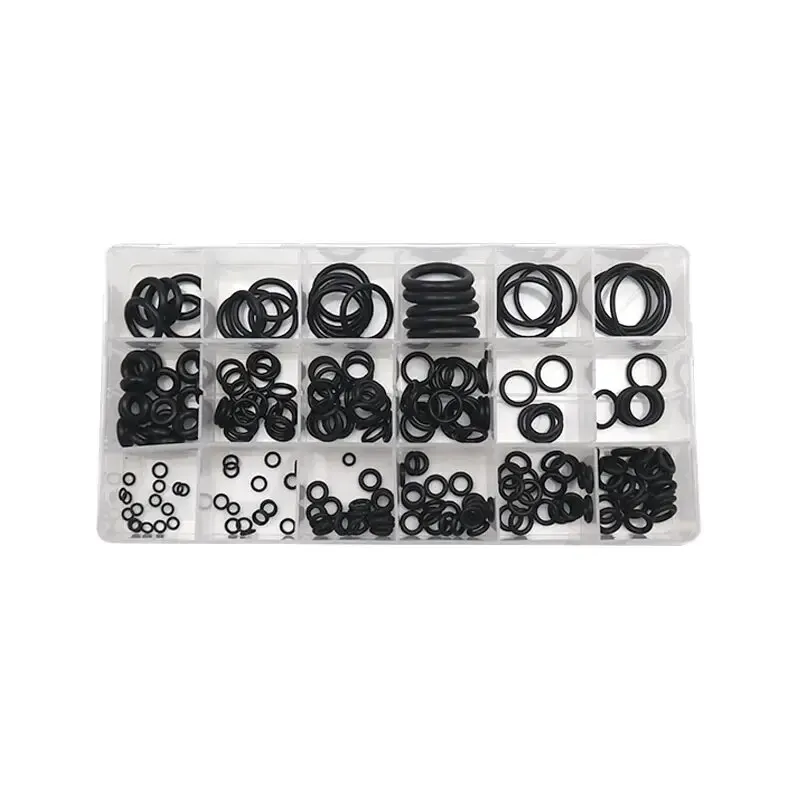 200-225PCS O Rings Rubber Sealing O-rings Nitrile Washer Seals Damper Waterproof Repair Rubber Assortment Kit set