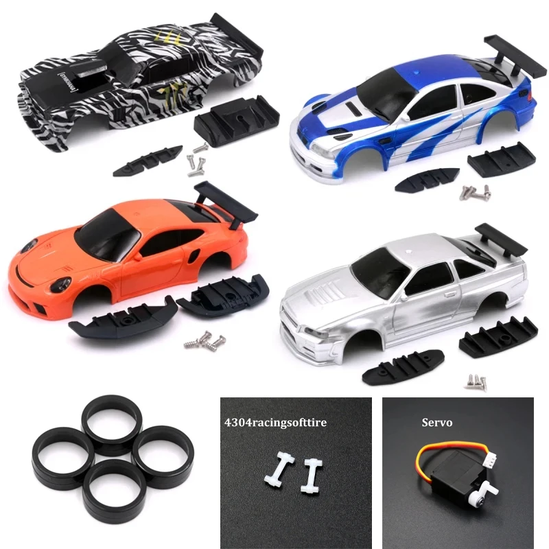 

JIABAILE 1:43 RC Car 4301 4302 4303 4304 Spare Parts Car Shell Tire Drive Shaft Steering Gear Original Parts