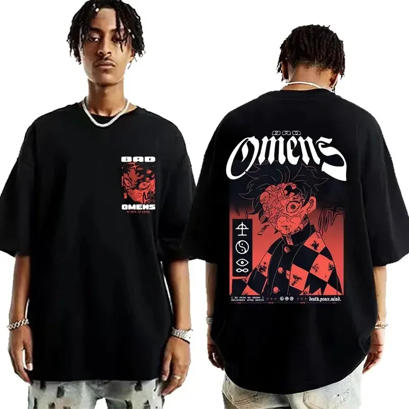 Bad Omens Band Music Tour 2023 Graphic T Shirts Concrete Jungle Tour Men Women T-shirt Harajuku Oversized T Shirt Y2k Streetwear