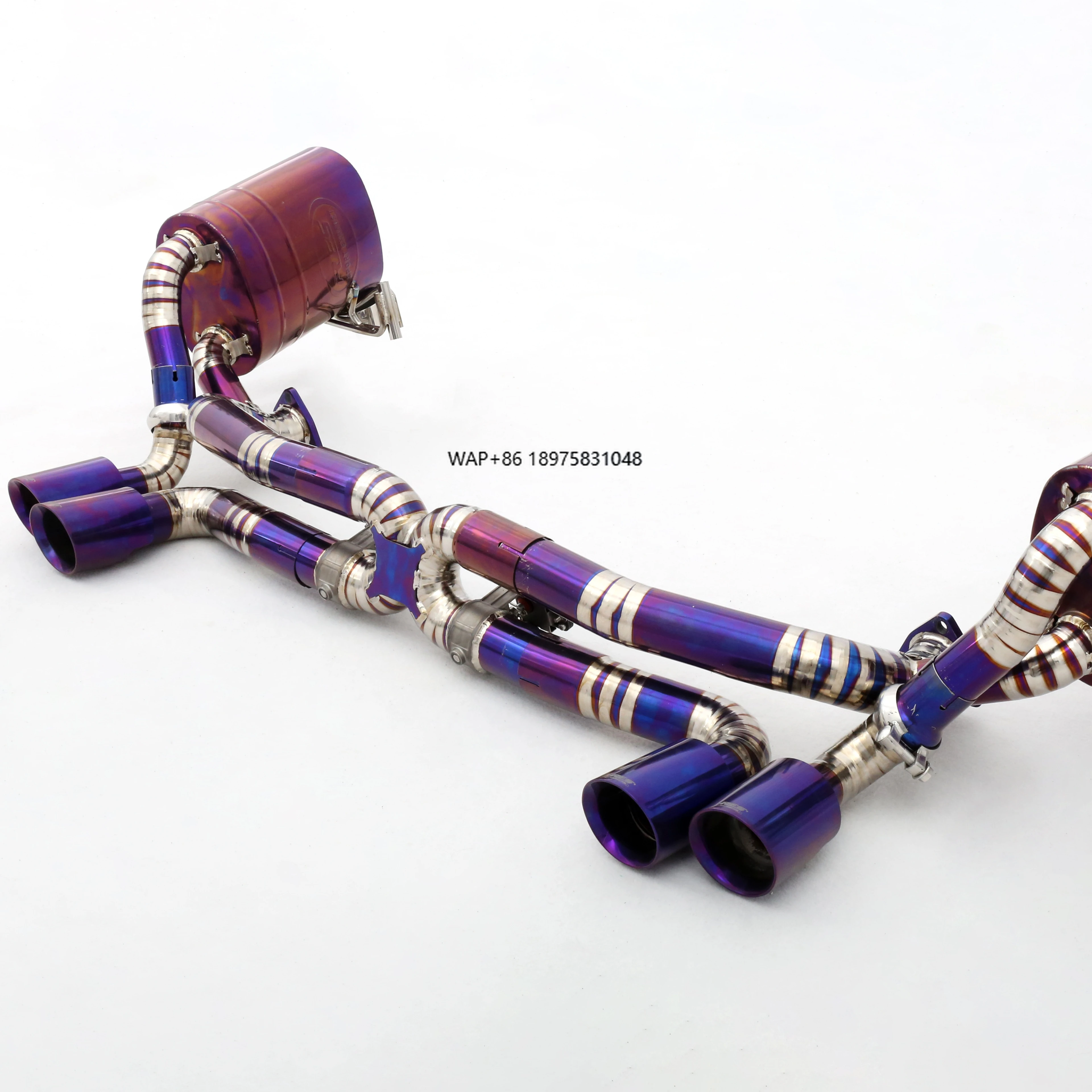 OEM Custom 304 Stainless Steel/Titanium Valved Exhaust System Designed for  3.6/3.8/3.6T Exhaust Pipes