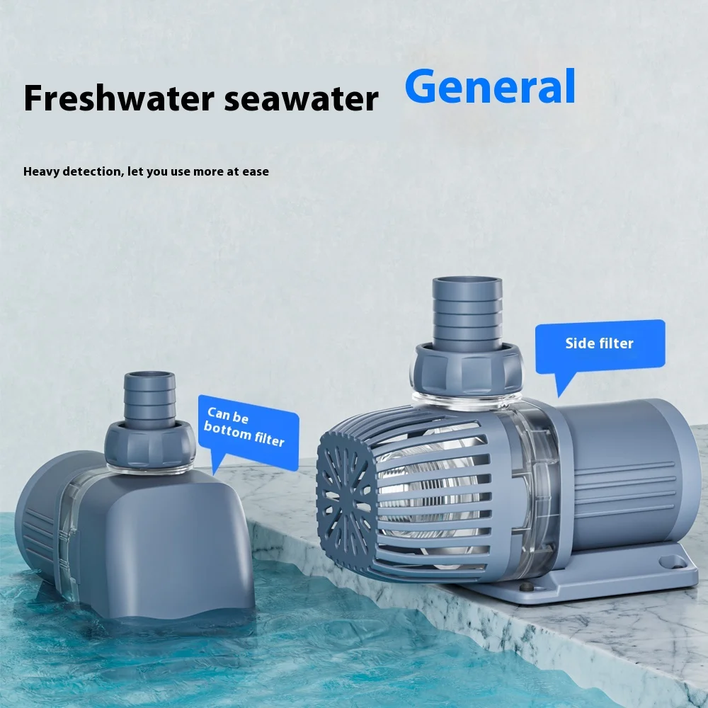 Ultra-Quiet Bluetooth Fish Tank Submersible Water Pump Frequency Conversion Water Circulation Plastic New Boxed