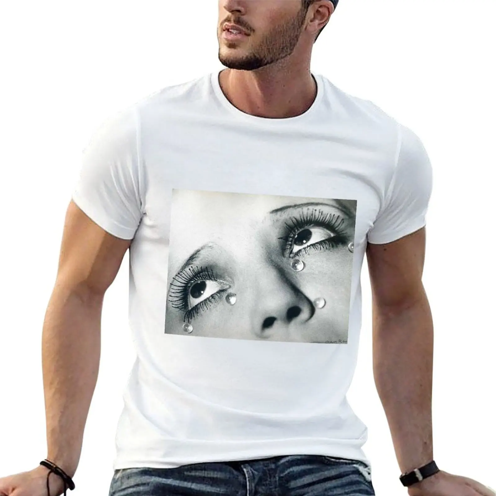 Футболка с Man Ray, хлопковая, для мужчин