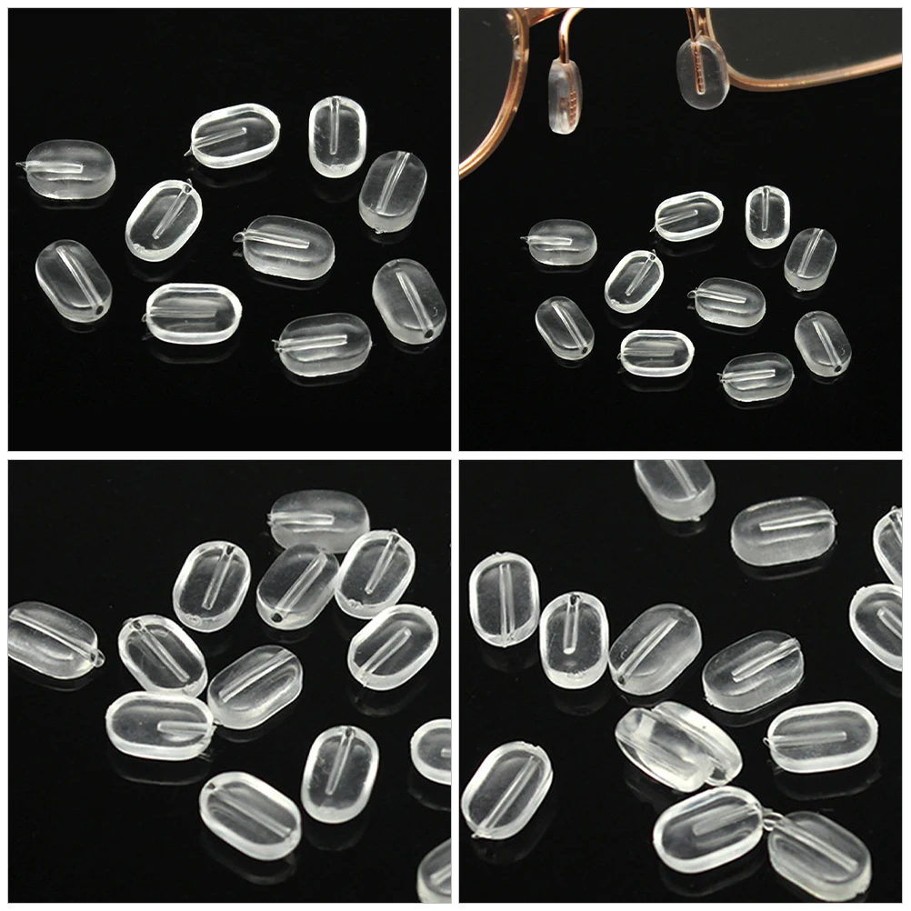 

Glasses Nose Pads Anti-Slip Silicone Soft Pads For Eyeglasses Lightweight Optical Frame Accessories Nose Cushion Support