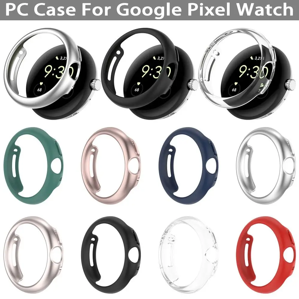 New Bumper Shell Case PC Cover Protective Screen Protector For Google Pixel Watch